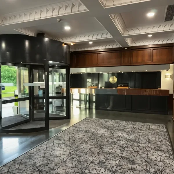 The Aberdeen Dyce Hotel reception area